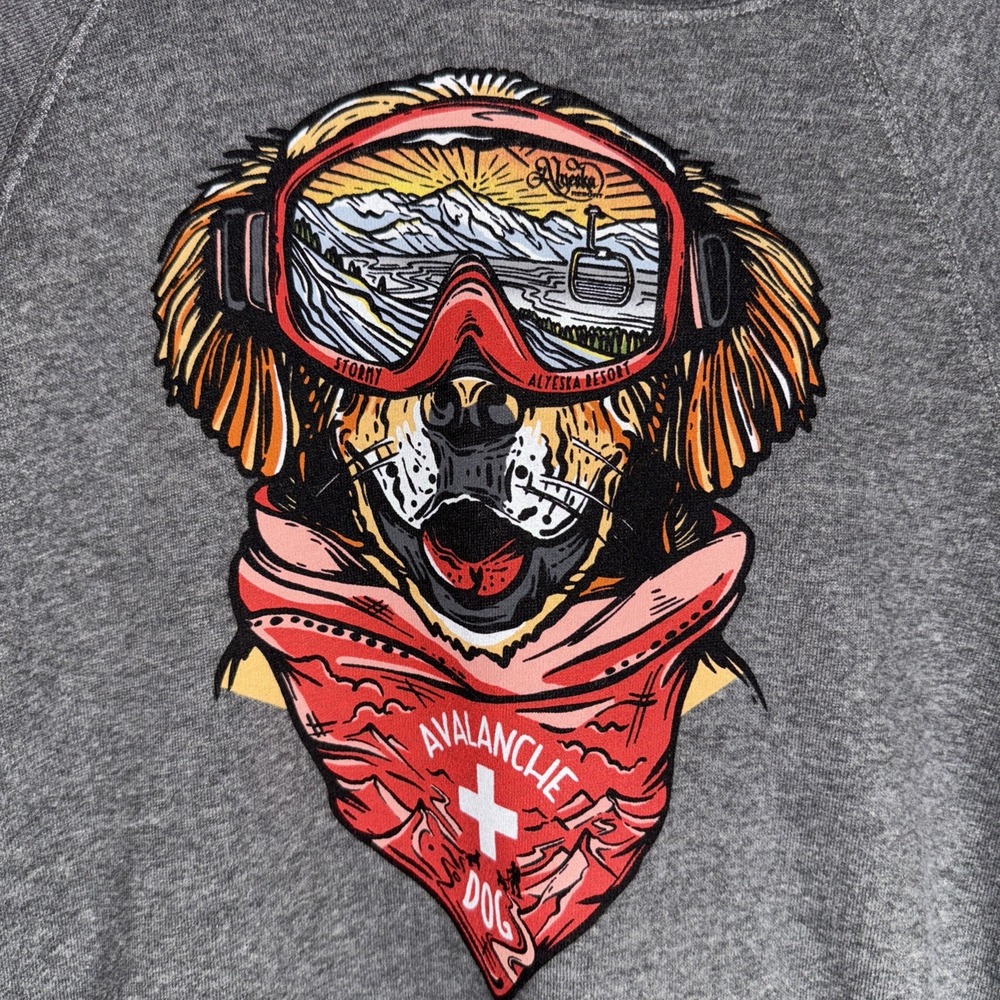 Wild Tribute Stormy‎ Avy Dog Hoodie XS Gray - Picture 2 of 6